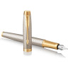 Ручка перьевая Parker IM Premium Warm Grey GT, F 1931684